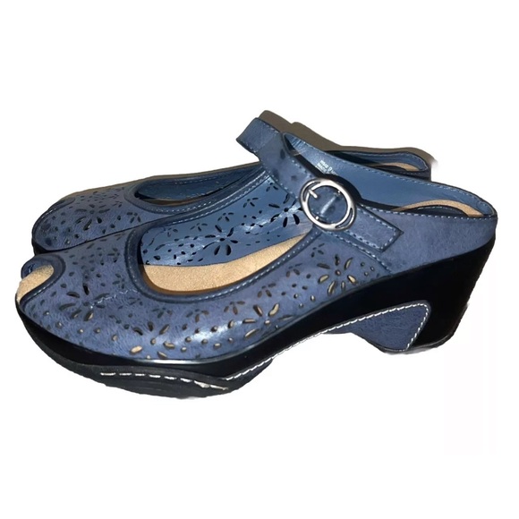 Croft & Barrow Sole (Sense)ability Peep Toe Comfort Clogs Shoes Sz 9 - Picture 3 of 11